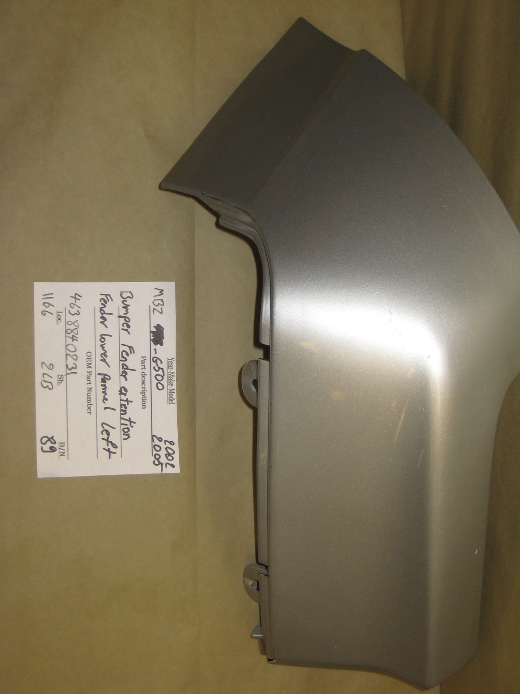 Rear Bumper Left End Cap Extension For 2002-2008 Mercedes Benz G500 09 – Spark Surplus Auto Parts
