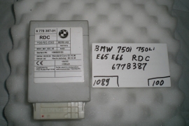 36236778387  BMW  750i - 750li - E65 - E66 - RDC - 6778387