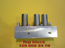 1298002478 MERCEDES BENZ SL500 CONVERTIBLE TOP HYRAULIC VALVE BLOCK RIGHT Mercedes R129 95-02 SL320 SL500 SL600   129 800 24 78