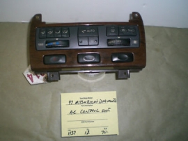 Mitsubishi Diamante - AC Heat Air Temperature Control Switch Panel Uni - NA