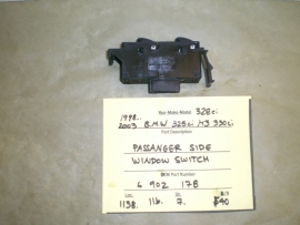 BMW 323ci  - 328ci - 330ci - M3 - Window Switch - 6 902178