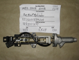 Mercedes Benz - SL500 - SL600 - Top Roof Cylinder - 129800874