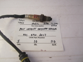 Mercedes Benz - Oxygen Sensor - 001 540 60 17
