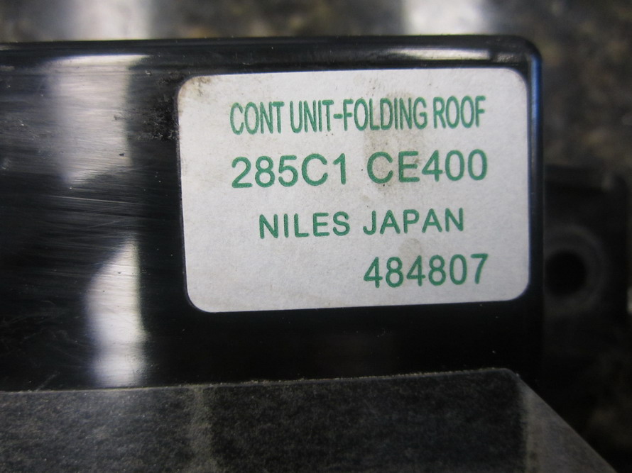 Nissan - top control - 285C1 CE400: Used Auto Parts | Mercedes Benz ...